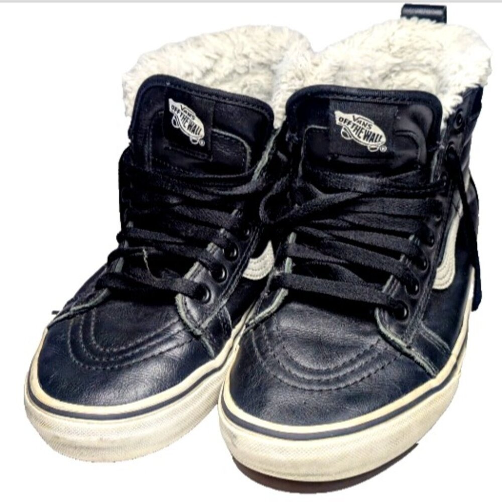 Vans Sk8-Hi MTE Women's Size 7.5 black winter shoes